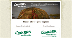 Desktop Screenshot of concernworldwide.org